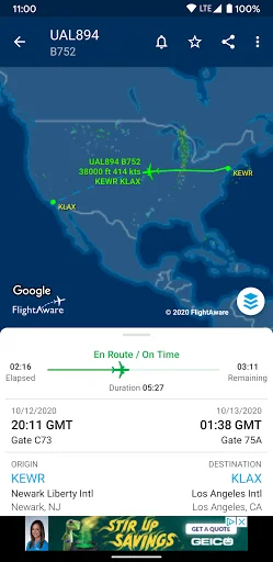 FlightAware Flight Tracker screenshot 3